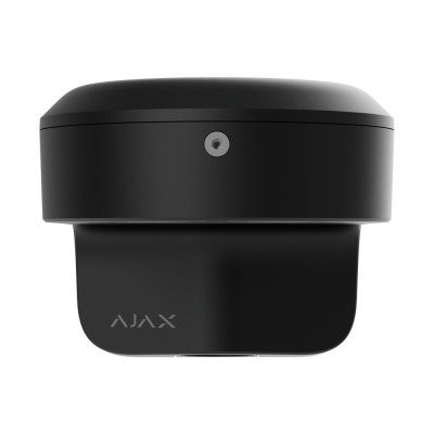 Dispositivo preto compacto com o texto AJAX