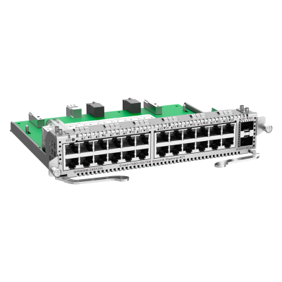 Módulo de switch de rede com 24 portas Ethernet