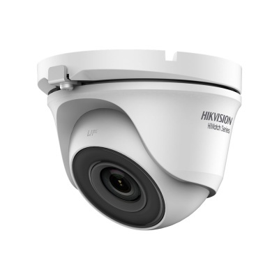 Câmara de vigilância branca em forma de domo da série HiWatch da HIKVISION