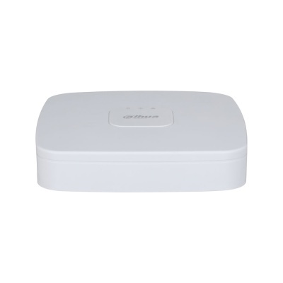 Caixa eletrónica branca Dahua com design simples e superfície lisa