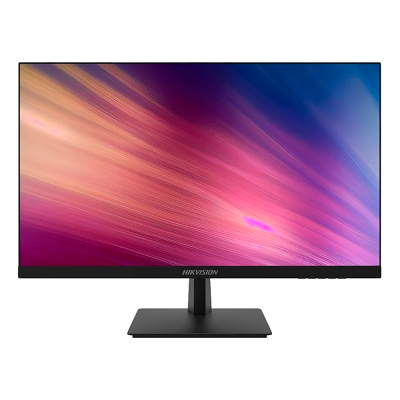 Monitor HIKVISION com ecrã colorido abstrato