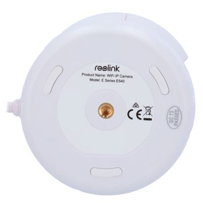 Base inferior da câmara WiFi IP reolink E Series E540 com encaixe metálico