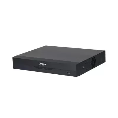 Gravador digital de vídeo preto Dahua com porta USB frontal