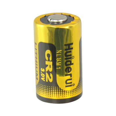 Pilha de lítio CR2 3.0V Huaderui amarela e preta