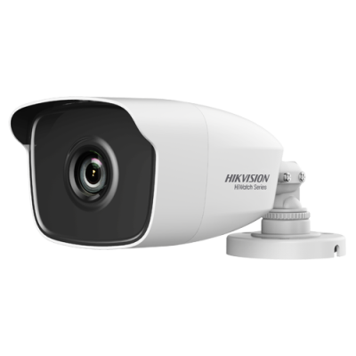 Câmara de vigilância branca e preta HIKVISION HiWatch Series