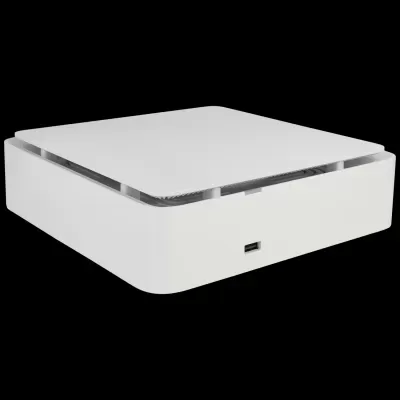 Roteador branco compacto com porta USB