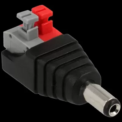 Cabo conector elétrico com plugue e terminais coloridos
