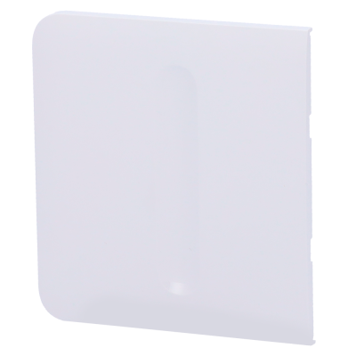 Suporte quadrado branco translúcido