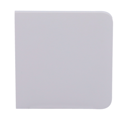 Produto quadrado branco com canto arredondado