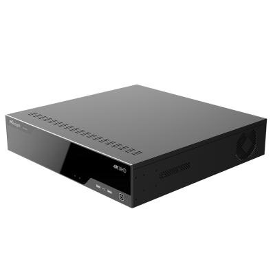 Receptor ou gravador de vídeo digital preto com portas USB e botão de ligar