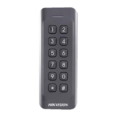 Teclado numérico electrónico preto HIKVISION com 12 teclas