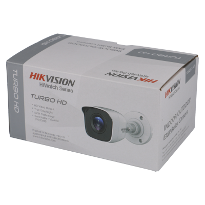 Caixa embalagem câmara segurança Hikvision Turbo HD interior/exterior