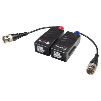Transmissores e receivers Safire com conectores BNC