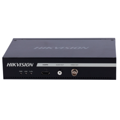 Dispositivo próprio para videovigilância com conectores HDMI, áudio e vídeo