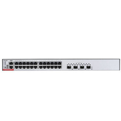 Switch de rede Aruba 2930F com 24 portas Ethernet e 4 SFP