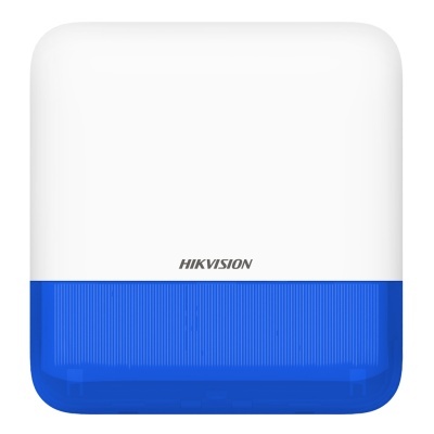 Dispositivo branco com parte inferior azul translúcida da HIKVISION