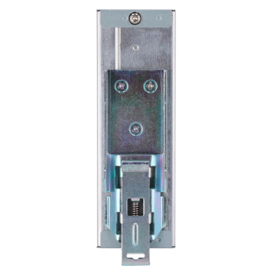 Componente metálico tubular com molas e parafusos