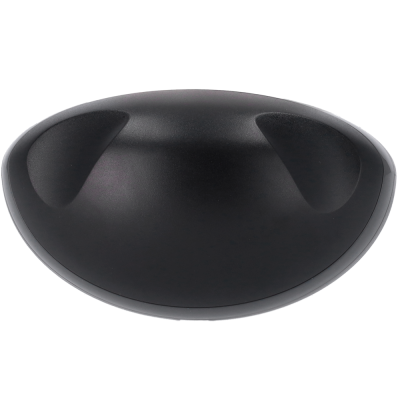 Aparador de unhas preto com detalhes em relevo