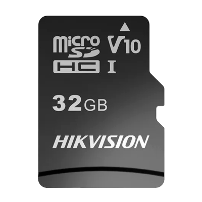 Cartão de memória microSD preto 32GB HIKVISION