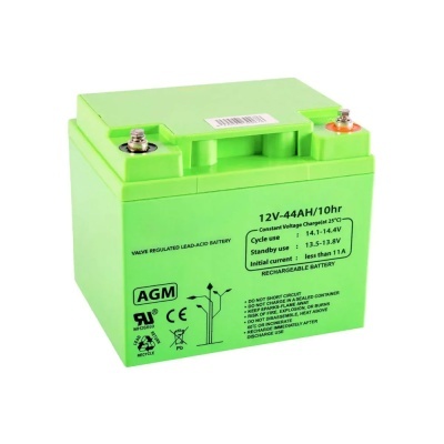Bateria verde recarregável selada AGM chumbo-ácido 12V-44AH/10hr