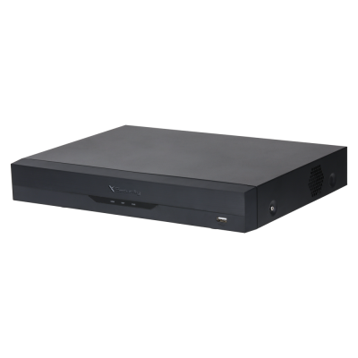 Gravador digital de vídeo preto com logótipo XSecurity e porta USB