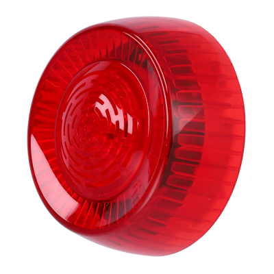 Luz circular vermelha de emergência