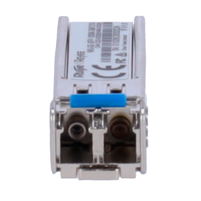 Modulo transceptor óptico pequeno com conector azul