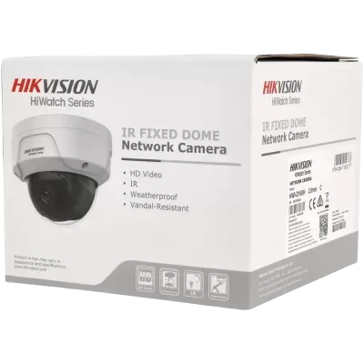 Embalagem de câmara de segurança HIKVISION IR Fixed Dome