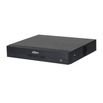Gravador digital de vídeo preto Dahua com porta USB na frente