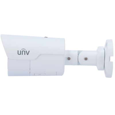 Câmara de vigilância branca unv com suporte articulado