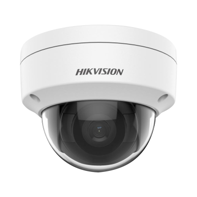 Câmara de vigilância domo branca da marca HIKVISION