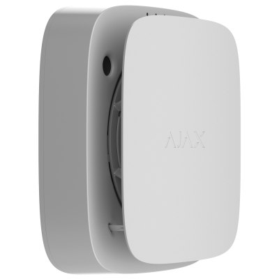 Dispositivo branco retangular arredondado com logo AJAX