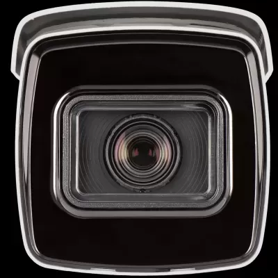 Lente de câmara quadrada preta com bordas arredondadas