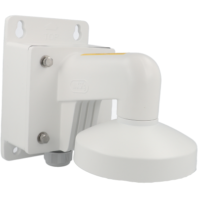 Suporte de montagem branco para câmeras, em plástico e metal