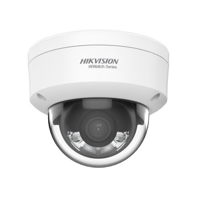Câmara de vigilância de domo branca HIKVISION HiWatch Series