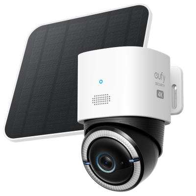 Câmara de segurança Eufy Security 4K com painel solar