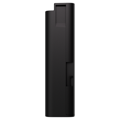 Comando remoto preto minimalista