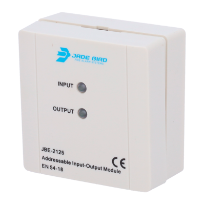 Módulo branco de entrada/saída da JADE BIRD com LED indicadores e etiquetas