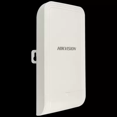 Antena exterior branca retangular da marca HIKVISION com design simples
