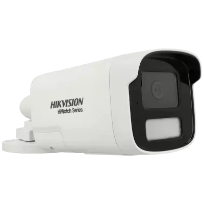 Câmara de segurança branca Hikvision HiWatch Series