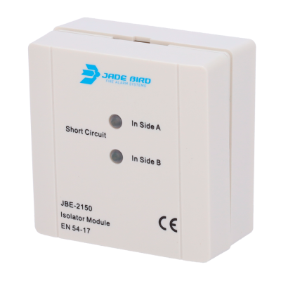 Módulo isolador branco JADE BIRD com etiquetas e selo CE