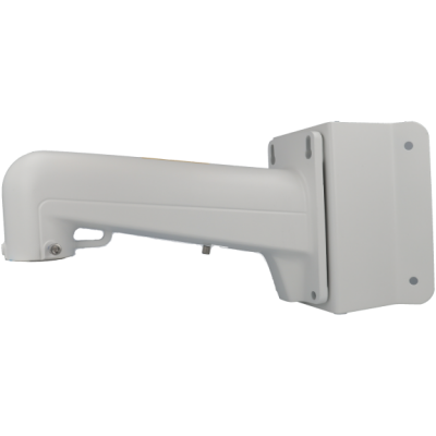 Suporte de parede branco para câmera de segurança