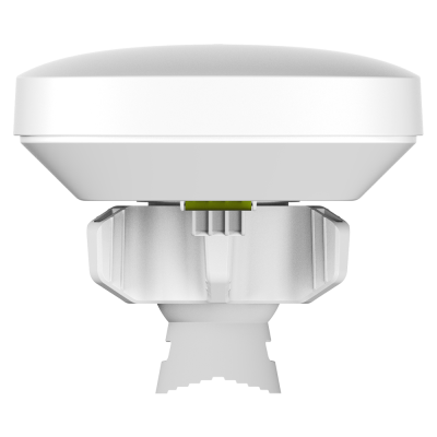 Sensor branco com base de fixação