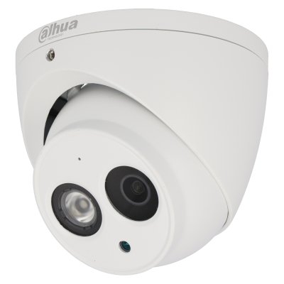Câmara de vigilância Dahua branca modelo dome
