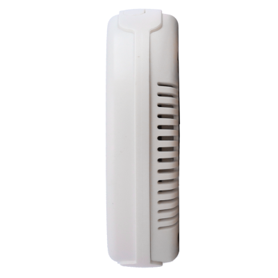 Dispositivo eletrónico branco com grelhas de ventilação