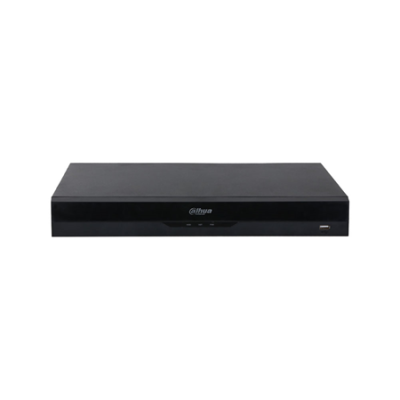 Leitor multimédia preto Dahua com porta USB frontal