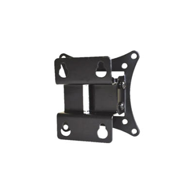 Suporte de parede preto em metal para monitor ou TV