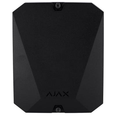 Dispositivo preto facetado com texto AJAX