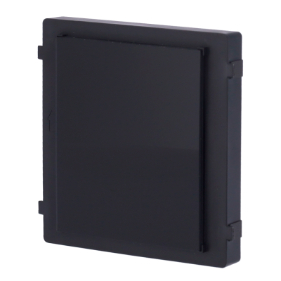 Interruptor elétrico de parede preto