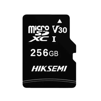 Cartão microSDXC preto 256GB marca HIKSEMI